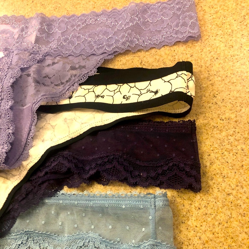 4 Ladies fashion thong panties with tags(of course